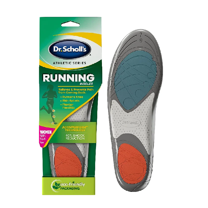 Dr. Scholl’s Running Insoles | Reduce Shock and Prevent Common Running Injuries