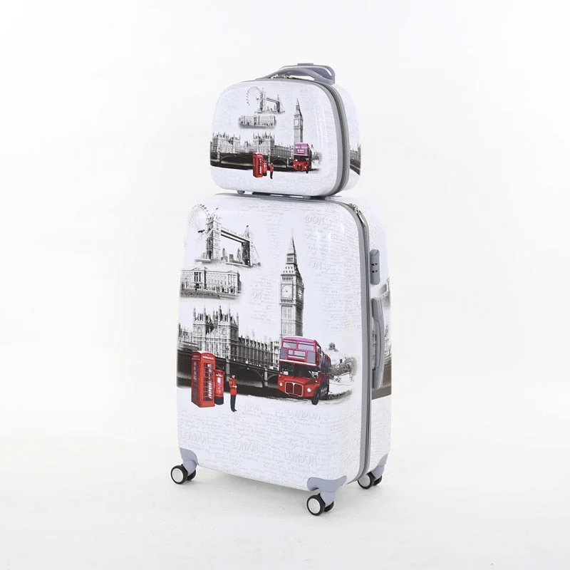 Travel Bag ID Card Holders in Clear Vinyl with Lanyards14 24Inches(2Pieces/Set) Pc Hardside London Tower Phone Travel Luggage Case On Universal Travel Bag ID Card Holders in Clear Vinyl with Lanyards14 24Inches(2Pieces/Set) Pc Hardside London Tower Phone Travel Luggage Case On Universal