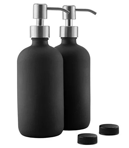 Anti - Theft Crossbody Travel Bags with RFID Protection in Gray for City Trips16oz Black Glass Bottles w/Stainless Steel Pumps (2-Pack); Black Coated Boston Round; Lotion, Hand Care & Soap Dispensers
