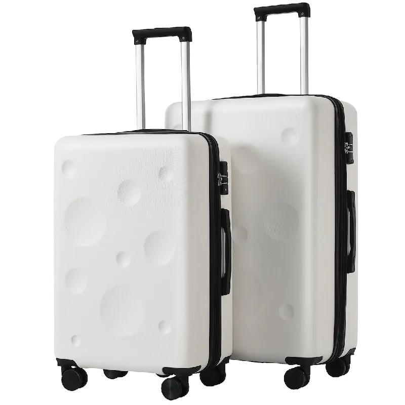 Foldable Travel Laundry Bags in Floral Print for Keeping Clothes Organized2-Piece Set Expandable Luggage Set, ABS Hard-Shell Suitcase with TSA Lock Foldable Travel Laundry Bags in Floral Print for Keeping Clothes Organized2-Piece Set Expandable Luggage Set, ABS Hard-Shell Suitcase with TSA Lock