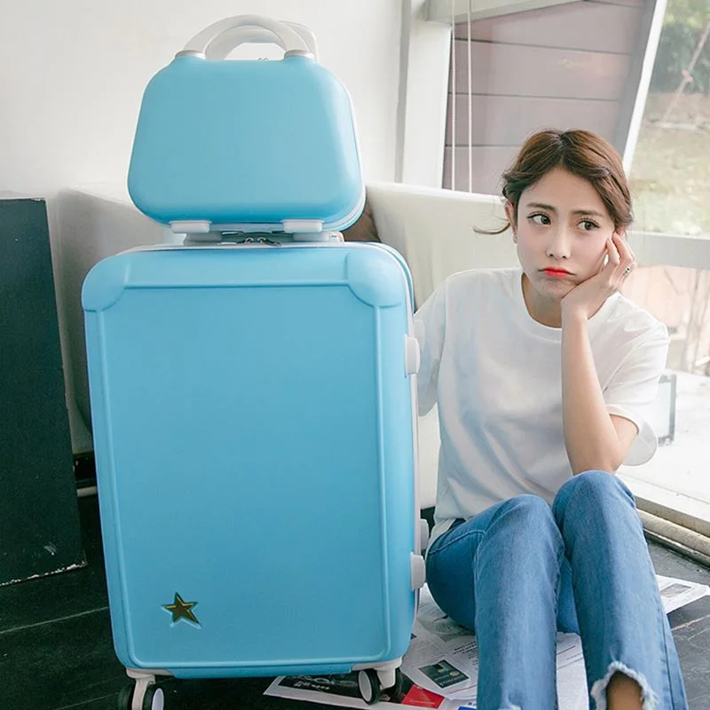 Travel - Size Toiletry Bottles with Leak - Proof Caps in Clear2Pcs/Set,20/24 Inch Students Trolley Case 13Inch Cosmetic Bag Travel Luggage Girl Rolling Travel - Size Toiletry Bottles with Leak - Proof Caps in Clear2Pcs/Set,20/24 Inch Students Trolley Case 13Inch Cosmetic Bag Travel Luggage Girl Rolling