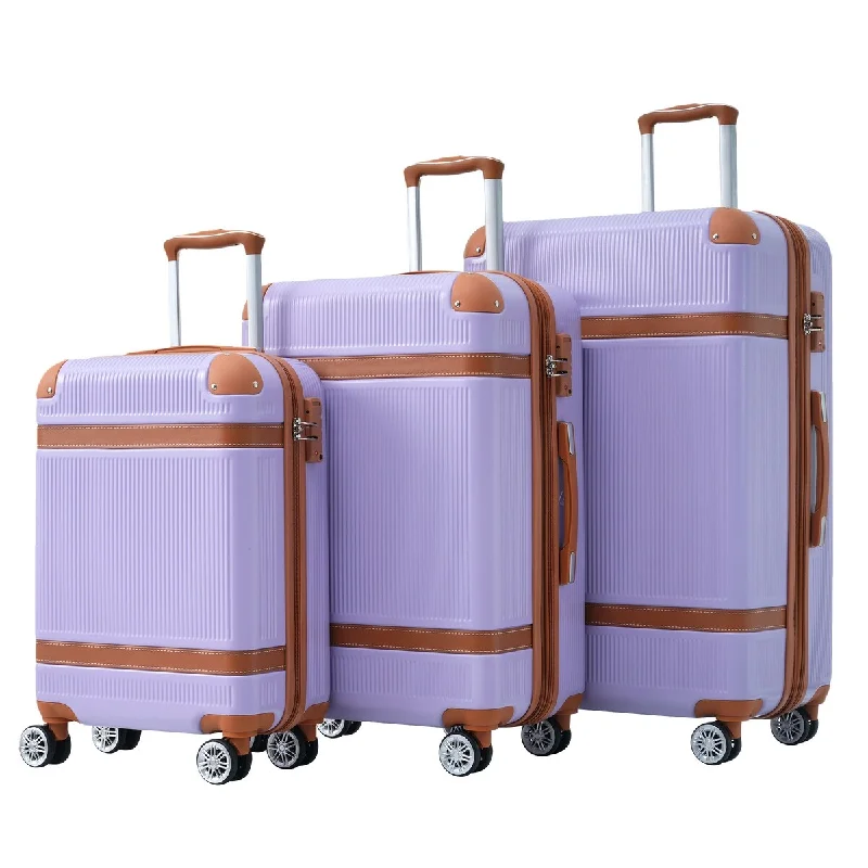 Adjustable Luggage Straps in Pink with Reflective Stripes for Night Travel3-Pcs Hardside Expandable Travel Suitcase Luggage with 8 Spinner Wheels, Collision-Protection Angle & TSA Lock (20/24/28) Adjustable Luggage Straps in Pink with Reflective Stripes for Night Travel3-Pcs Hardside Expandable Travel Suitcase Luggage with 8 Spinner Wheels, Collision-Protection Angle & TSA Lock (20/24/28)
