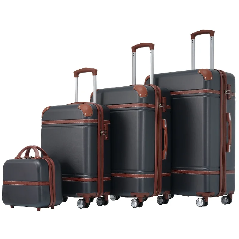 Travel Shoe Bags in Polyester with Ventilation Holes in Khaki4-Piece Hard Shell Luggage Set Lightweight Carry on Luggage Spinner Suitcase Cosmetic Case w/ TSA Lock Travel Set (12/20/24/28) Travel Shoe Bags in Polyester with Ventilation Holes in Khaki4-Piece Hard Shell Luggage Set Lightweight Carry on Luggage Spinner Suitcase Cosmetic Case w/ TSA Lock Travel Set (12/20/24/28)