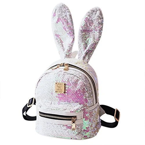 Travel Jewelry Organizers in Velvet with Multiple Compartments in PurpleAibearty Rabbit Ears Backpack Sequins Rucksack Casual Bag Travel Jewelry Organizers in Velvet with Multiple Compartments in PurpleAibearty Rabbit Ears Backpack Sequins Rucksack Casual Bag