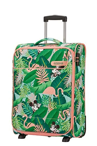 Foldable Travel Laundry Bags in Floral Print for Keeping Clothes OrganizedAmerican Tourister Funshine Disney Hand Luggage, 55 cm, 39 liters, Multicolour (Minnie Miami Palms) Foldable Travel Laundry Bags in Floral Print for Keeping Clothes OrganizedAmerican Tourister Funshine Disney Hand Luggage, 55 cm, 39 liters, Multicolour (Minnie Miami Palms)