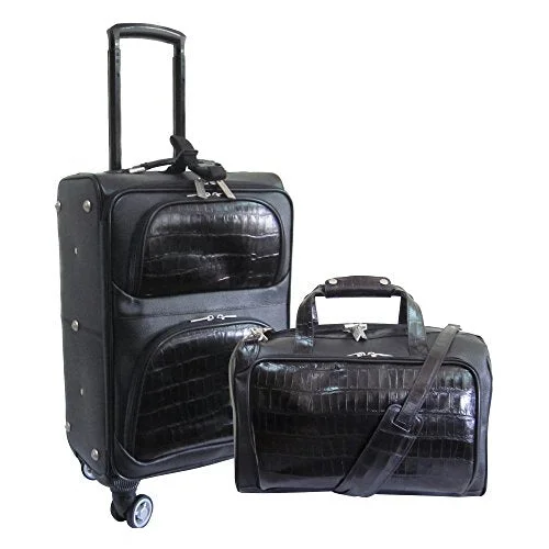 Travel Jewelry Organizers in Velvet with Multiple Compartments in PurpleAmerileather 2 Piece Spinner Traveler Set (Black Two-Tone) Travel Jewelry Organizers in Velvet with Multiple Compartments in PurpleAmerileather 2 Piece Spinner Traveler Set (Black Two-Tone)