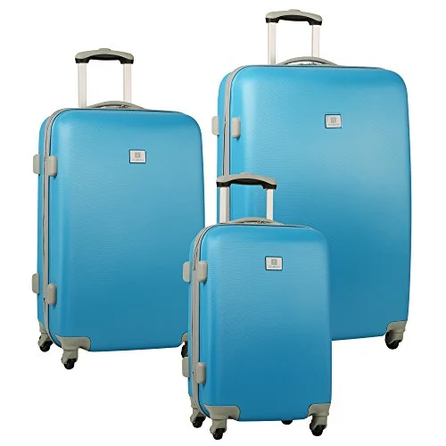 Travel Shoe Bags in Polyester with Ventilation Holes in KhakiAnne Kle In Palm Springs 3 Hardside Set (28In/24In/20In), Turquoise Travel Shoe Bags in Polyester with Ventilation Holes in KhakiAnne Kle In Palm Springs 3 Hardside Set (28In/24In/20In), Turquoise