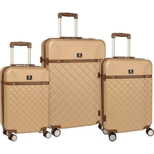 Monogrammed Leather Luggage Tags in Brown for a Personalized TouchAnne Klein Greenwich Three Piece Hardside Luggage Set (20In/24In/28In), Semolina Monogrammed Leather Luggage Tags in Brown for a Personalized TouchAnne Klein Greenwich Three Piece Hardside Luggage Set (20In/24In/28In), Semolina