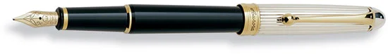 Waterproof Travel Duffel Bag Covers in Black for Protecting Your LuggageAurora Silver Cap / Black Barrel Small Fountain Pen Waterproof Travel Duffel Bag Covers in Black for Protecting Your LuggageAurora Silver Cap / Black Barrel Small Fountain Pen