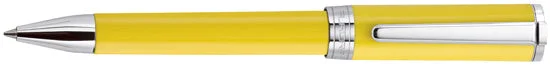 Women's TSA - Approved Luggage Locks in Rose Gold for Secure TravelAurora Yellow Resin w/ Chrome Trim Ballpoint Women's TSA - Approved Luggage Locks in Rose Gold for Secure TravelAurora Yellow Resin w/ Chrome Trim Ballpoint