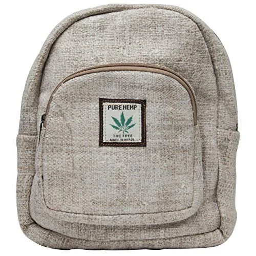 Travel - Size Toiletry Bottles with Leak - Proof Caps in ClearBackpack Purse Hemp Handmade with Pure Hemp and Cotton Lining Travel - Size Toiletry Bottles with Leak - Proof Caps in ClearBackpack Purse Hemp Handmade with Pure Hemp and Cotton Lining
