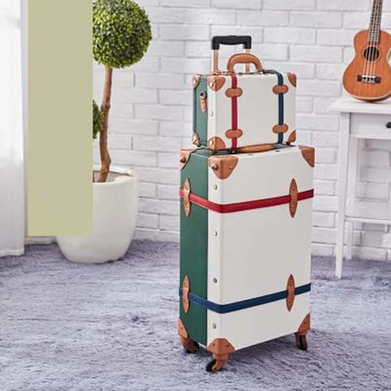 Detachable Travel Bag Shoulder Straps in Beige with Cushioned PadsBeasumore Retro Pink Pu Leather Rolling Luggage Set Spinner Suitcase Wheel Vintage Cabin Trolley Detachable Travel Bag Shoulder Straps in Beige with Cushioned PadsBeasumore Retro Pink Pu Leather Rolling Luggage Set Spinner Suitcase Wheel Vintage Cabin Trolley