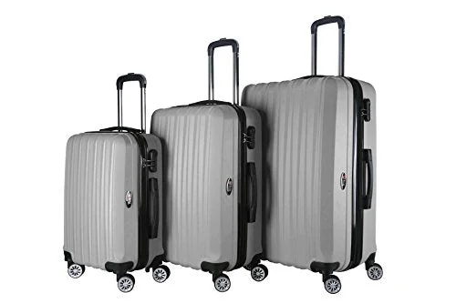 Travel Shoe Bags in Polyester with Ventilation Holes in KhakiBrio Luggage 3-Piece Hardside Spinner Expandable Suitcase Set #1600 (Silver) Travel Shoe Bags in Polyester with Ventilation Holes in KhakiBrio Luggage 3-Piece Hardside Spinner Expandable Suitcase Set #1600 (Silver)