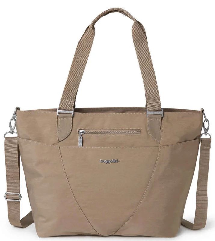 Lightweight Nylon Travel Organizer Pouches in Multicolor for Neat PackingBaggallini Avenue Tote