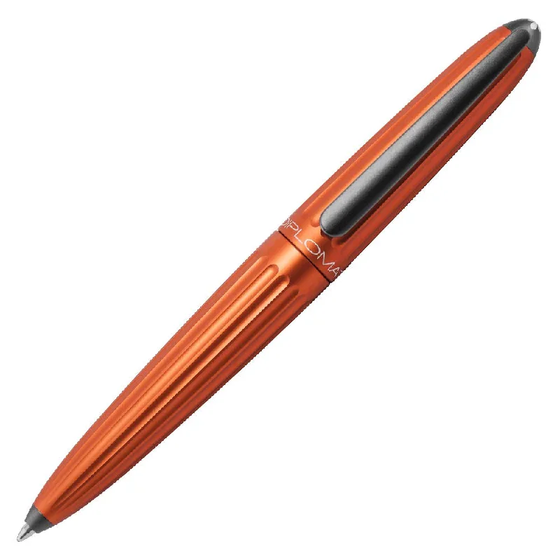Travel Jewelry Organizers in Velvet with Multiple Compartments in PurpleDiplomat Pens Aero Orange Ballpoint Pen