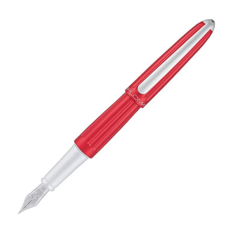 Compact Travel Umbrella Pouches in Navy Blue for Easy StorageDiplomat Pens Aero Red Fountain Pen