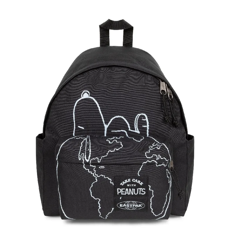 Anti - Theft Crossbody Travel Bags with RFID Protection in Gray for City TripsEastpak Day Pak'R - Peanuts Placed Anti - Theft Crossbody Travel Bags with RFID Protection in Gray for City TripsEastpak Day Pak'R - Peanuts Placed