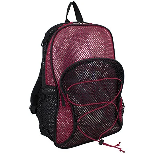 Detachable Travel Bag Shoulder Straps in Beige with Cushioned PadsEastsport Mesh Bungee Backpack, Red, One Size Detachable Travel Bag Shoulder Straps in Beige with Cushioned PadsEastsport Mesh Bungee Backpack, Red, One Size