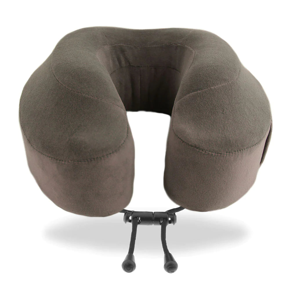 Travel Neck Pillow Covers in Soft Fleece in Gray for ComfortEvolution Classic® Neck Pillow- $29.99 Travel Neck Pillow Covers in Soft Fleece in Gray for ComfortEvolution Classic® Neck Pillow- $29.99