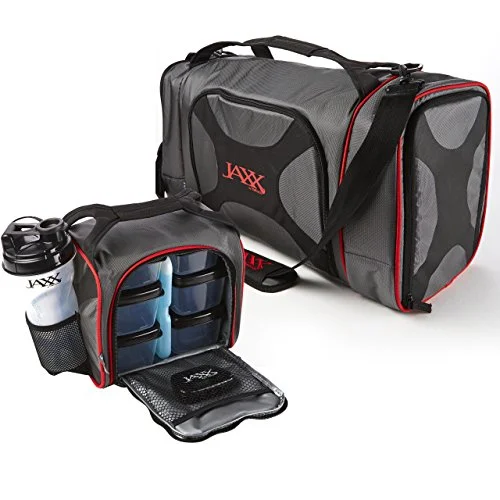Travel Bag ID Card Holders in Clear Vinyl with LanyardsFit & Fresh Dual Jaxx Fitpak Duffel With Portion Control Container Set, Reusable Ice Pack, And Travel Bag ID Card Holders in Clear Vinyl with LanyardsFit & Fresh Dual Jaxx Fitpak Duffel With Portion Control Container Set, Reusable Ice Pack, And
