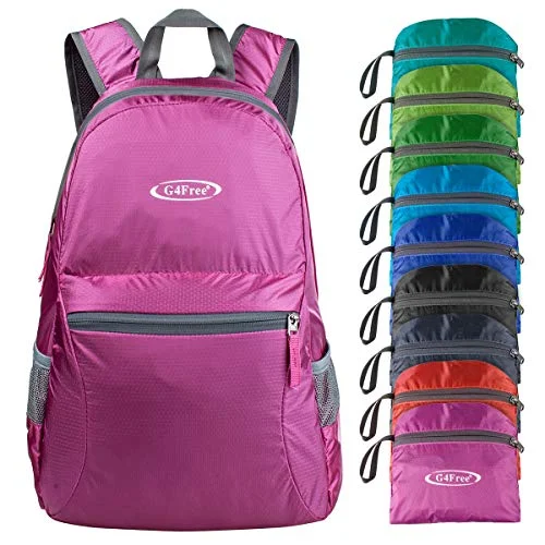 Women's Travel - Friendly Backpack Rain Covers in Transparent MaterialG4Free 20L Lightweight Packable Backpack Travel Hiking Daypack Foldable Women's Travel - Friendly Backpack Rain Covers in Transparent MaterialG4Free 20L Lightweight Packable Backpack Travel Hiking Daypack Foldable
