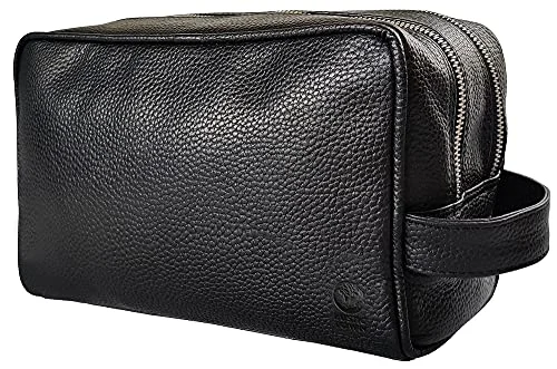 Compact Travel Umbrella Pouches in Navy Blue for Easy StorageGenuine Leather Travel Toiletry Bag - Dopp Kit Travel Organizer By Rustic Town (Medium, Black) Compact Travel Umbrella Pouches in Navy Blue for Easy StorageGenuine Leather Travel Toiletry Bag - Dopp Kit Travel Organizer By Rustic Town (Medium, Black)