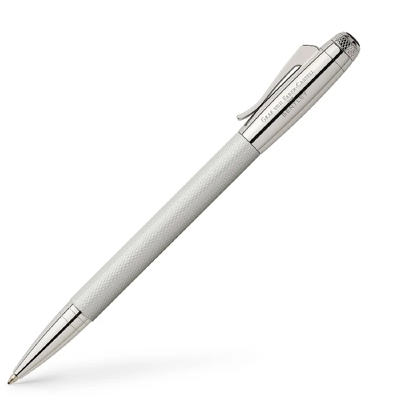 Travel - Size Toiletry Bottles with Leak - Proof Caps in ClearGraf Von Faber-Castell for Bentley Ballpoint Pen White Satin Travel - Size Toiletry Bottles with Leak - Proof Caps in ClearGraf Von Faber-Castell for Bentley Ballpoint Pen White Satin