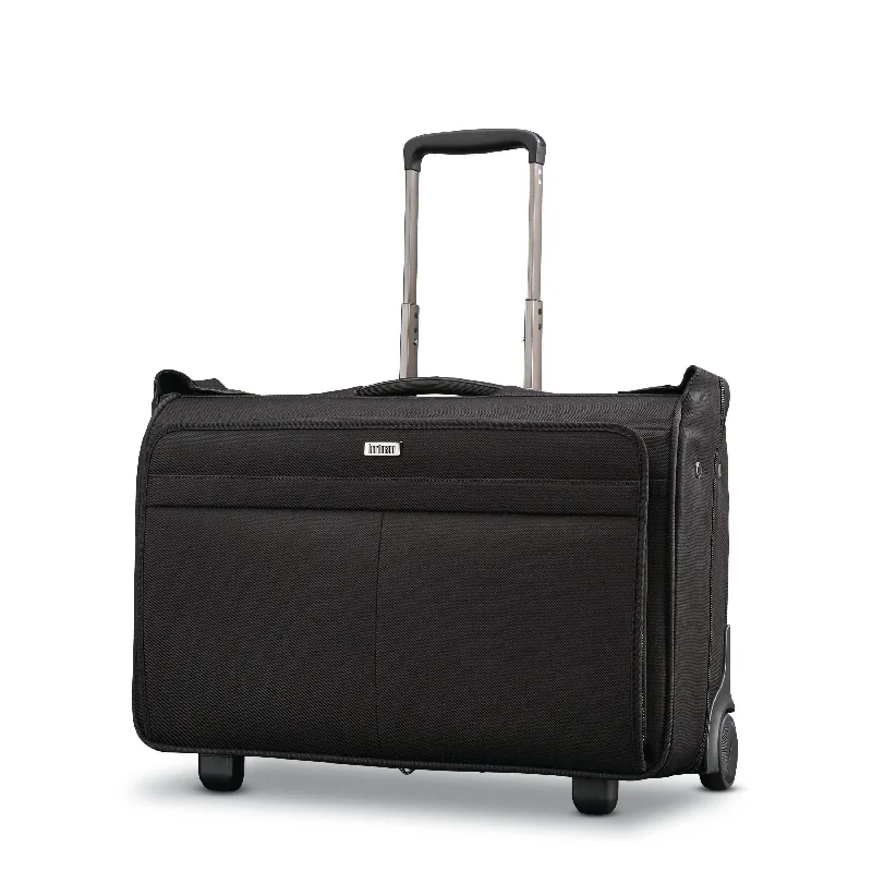 Travel - Size Toiletry Bottles with Leak - Proof Caps in ClearCentury Carry On Wheeled Garment Bag Travel - Size Toiletry Bottles with Leak - Proof Caps in ClearCentury Carry On Wheeled Garment Bag