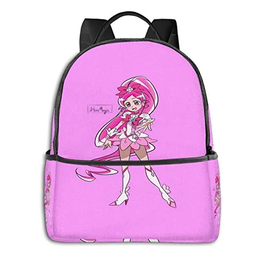 Detachable Travel Bag Shoulder Straps in Beige with Cushioned PadsHeartcatch Precure - Cure Blossom Graphic Student School Bag School Cycling Leisure Travel Camping Outdoor Backpack Detachable Travel Bag Shoulder Straps in Beige with Cushioned PadsHeartcatch Precure - Cure Blossom Graphic Student School Bag School Cycling Leisure Travel Camping Outdoor Backpack