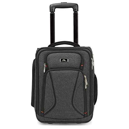 Women's TSA - Approved Luggage Locks in Rose Gold for Secure TravelHigh Sierra Endeavor Wheeled Underseat Carry-On, Mercury Heather, One Size Women's TSA - Approved Luggage Locks in Rose Gold for Secure TravelHigh Sierra Endeavor Wheeled Underseat Carry-On, Mercury Heather, One Size