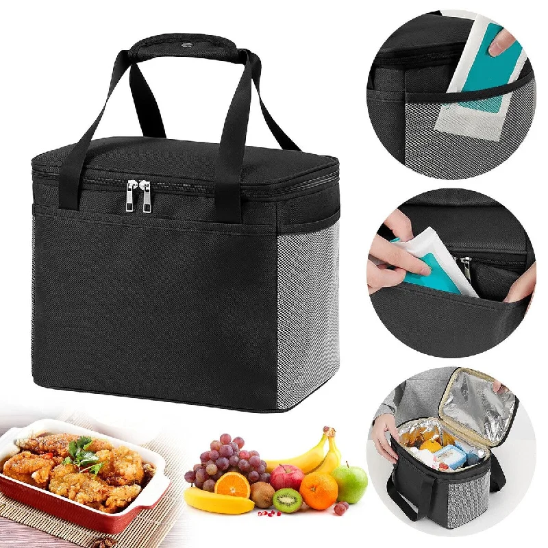 Travel - Size Toiletry Bottles with Leak - Proof Caps in ClearInsulated Lunch Box Cooler Bag Travel - Size Toiletry Bottles with Leak - Proof Caps in ClearInsulated Lunch Box Cooler Bag