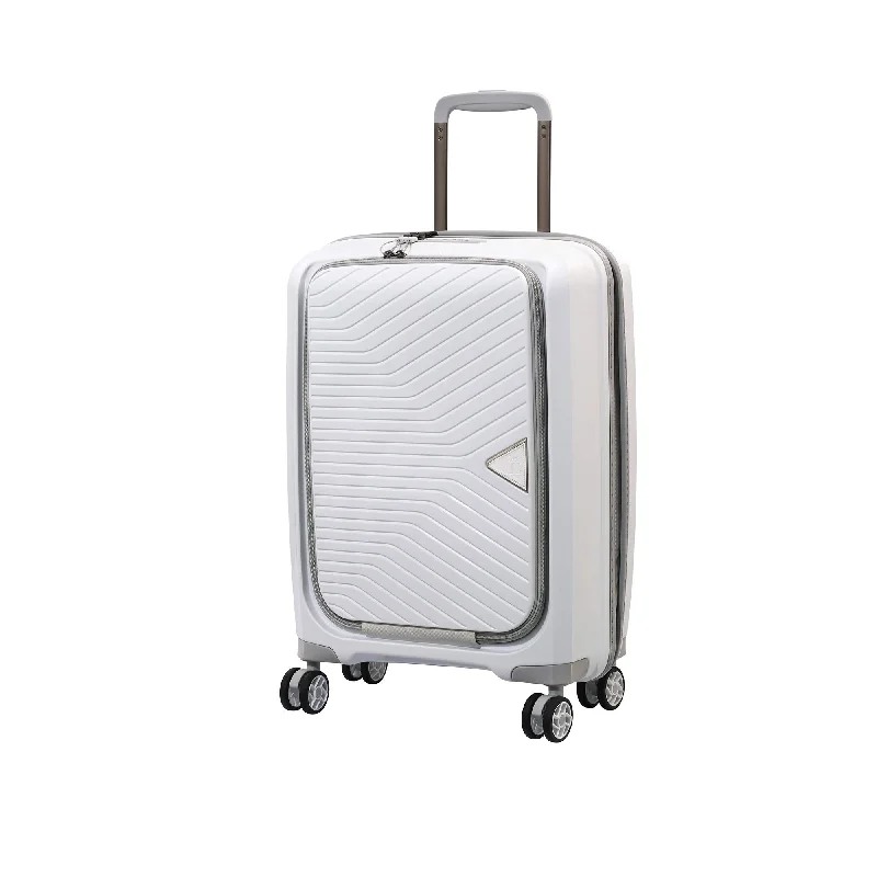 Travel Neck Pillow Covers in Soft Fleece in Gray for Comfortit luggage 22" Acclaimed Harside Polypropylene TSA Lock Carry-On, White Travel Neck Pillow Covers in Soft Fleece in Gray for Comfortit luggage 22" Acclaimed Harside Polypropylene TSA Lock Carry-On, White