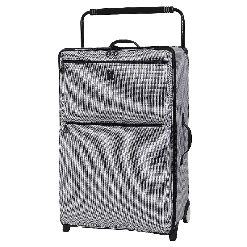 Leather - Trimmed Travel Laptop Sleeves in Burgundy for ProtectionIT Luggage 32.7" World's Lightest Los Angeles 2 Wheel, Black/White Leather - Trimmed Travel Laptop Sleeves in Burgundy for ProtectionIT Luggage 32.7" World's Lightest Los Angeles 2 Wheel, Black/White