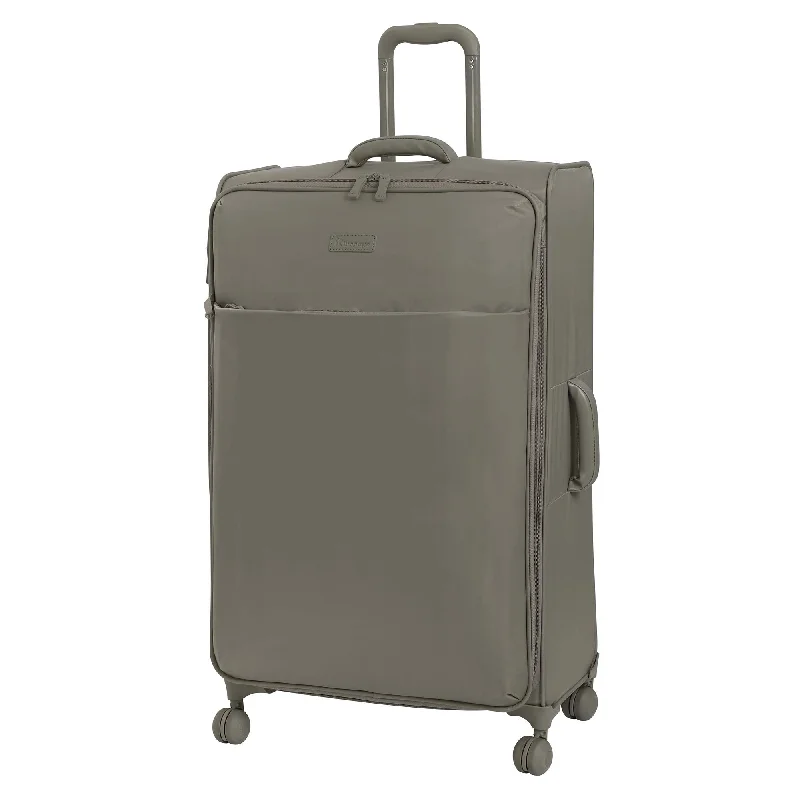 Women's Travel Makeup Bags with Mirror in Pink and Blackit luggage 32" Lustrous Softside Expandable Spinner, Cobblestone Women's Travel Makeup Bags with Mirror in Pink and Blackit luggage 32" Lustrous Softside Expandable Spinner, Cobblestone