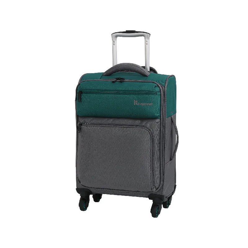 Detachable Travel Bag Shoulder Straps in Beige with Cushioned Padsit luggage Duotone 4 Wheel Lightweight Cabin Suitcase, 53 cm, 34 L, Teal Green + Steel Grey Detachable Travel Bag Shoulder Straps in Beige with Cushioned Padsit luggage Duotone 4 Wheel Lightweight Cabin Suitcase, 53 cm, 34 L, Teal Green + Steel Grey