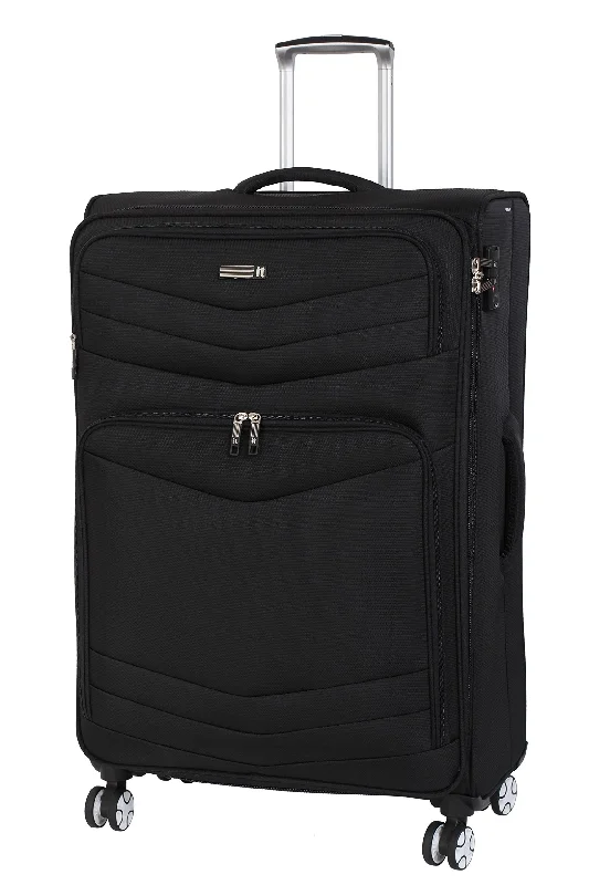 Travel Bag ID Card Holders in Clear Vinyl with Lanyardsit luggage Intrepid 31.7" 8 Wheel Spinner, Black Travel Bag ID Card Holders in Clear Vinyl with Lanyardsit luggage Intrepid 31.7" 8 Wheel Spinner, Black