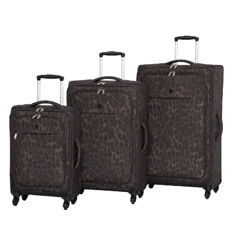 Compression Packing Cubes in Black and White for Saving Luggage Spaceit luggage Suitcase, Leopard Print Compression Packing Cubes in Black and White for Saving Luggage Spaceit luggage Suitcase, Leopard Print