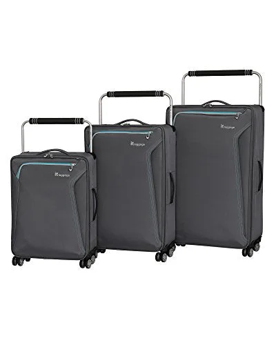 Expandable Travel Toiletry Bags in Clear Plastic for Easy Airport ScreeningIt Luggage World'S Lightest Accent 8 Wheel 3 Piece Set, Quiet Shade Expandable Travel Toiletry Bags in Clear Plastic for Easy Airport ScreeningIt Luggage World'S Lightest Accent 8 Wheel 3 Piece Set, Quiet Shade