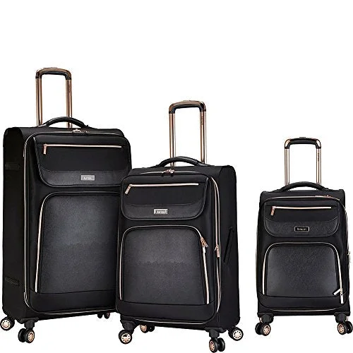 Hanging Travel Toiletry Bags with Multiple Pockets in TealKensie Luggage Kensie 3-Piece Softside Luggage Set, Black Hanging Travel Toiletry Bags with Multiple Pockets in TealKensie Luggage Kensie 3-Piece Softside Luggage Set, Black