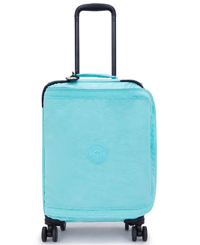 Travel - Size Toiletry Bottles with Leak - Proof Caps in ClearKipling Spontaneous Small Rolling Luggage - Deepest Aqua Travel - Size Toiletry Bottles with Leak - Proof Caps in ClearKipling Spontaneous Small Rolling Luggage - Deepest Aqua