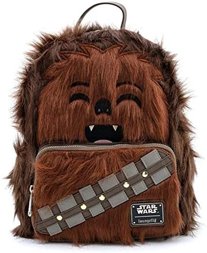 Women's Travel - Friendly Backpack Rain Covers in Transparent MaterialLoungefly Star Wars Chewbacca Cosplay Mini Backpack Women's Travel - Friendly Backpack Rain Covers in Transparent MaterialLoungefly Star Wars Chewbacca Cosplay Mini Backpack