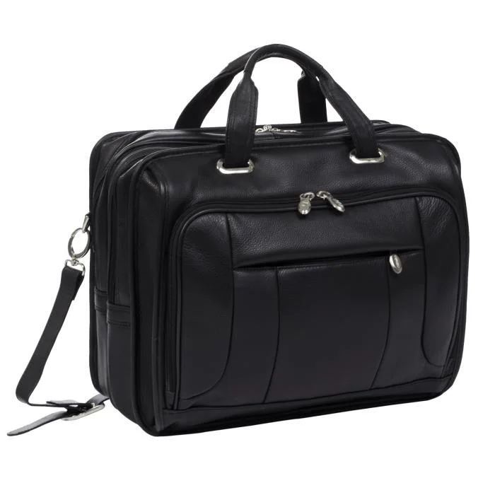Women's Travel Makeup Bags with Mirror in Pink and BlackMcKlein USARIVER WEST