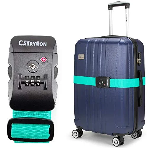 Foldable Travel Laundry Bags in Floral Print for Keeping Clothes OrganizedMiami CarryOn Adjustable Luggage Strap with a Built-in TSA Combination Lock (Light Blue) Foldable Travel Laundry Bags in Floral Print for Keeping Clothes OrganizedMiami CarryOn Adjustable Luggage Strap with a Built-in TSA Combination Lock (Light Blue)