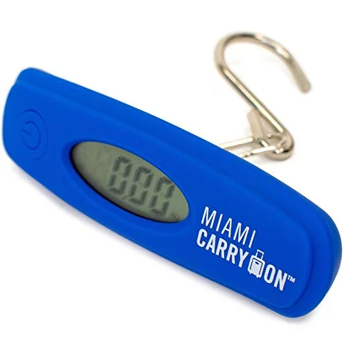 Monogrammed Leather Luggage Tags in Brown for a Personalized TouchMiami CarryOn Digital Hanging Luggage Scale with Stainless Steel Hook - 110 Lbs / 50KG Monogrammed Leather Luggage Tags in Brown for a Personalized TouchMiami CarryOn Digital Hanging Luggage Scale with Stainless Steel Hook - 110 Lbs / 50KG