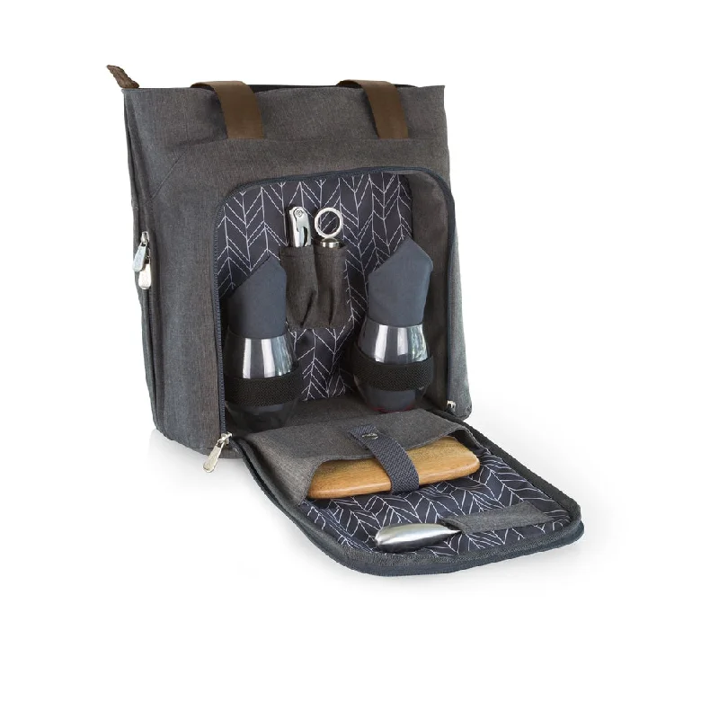 Women's TSA - Approved Luggage Locks in Rose Gold for Secure TravelPicnic Time Grey Sonoma Wine and Cheese Tote Women's TSA - Approved Luggage Locks in Rose Gold for Secure TravelPicnic Time Grey Sonoma Wine and Cheese Tote