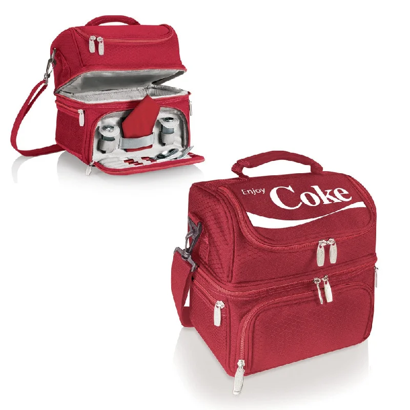 Anti - Theft Crossbody Travel Bags with RFID Protection in Gray for City TripsPicnic Time Pranzo Lunch Tote (Coca-Cola) - 11"h x 12"w x 8"d Anti - Theft Crossbody Travel Bags with RFID Protection in Gray for City TripsPicnic Time Pranzo Lunch Tote (Coca-Cola) - 11"h x 12"w x 8"d