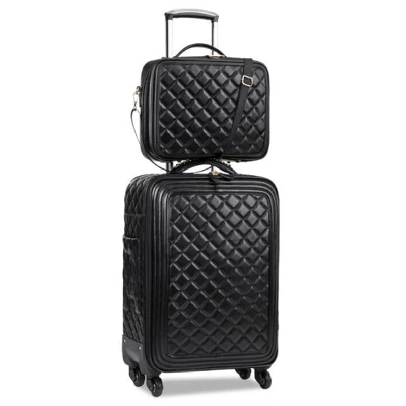 Travel Bag ID Card Holders in Clear Vinyl with LanyardsRetro Rolling Luggage Set Spinner Women Trolley Case 24Inch Travel Suitcase Set Wheels 20 Inch Pu Travel Bag ID Card Holders in Clear Vinyl with LanyardsRetro Rolling Luggage Set Spinner Women Trolley Case 24Inch Travel Suitcase Set Wheels 20 Inch Pu