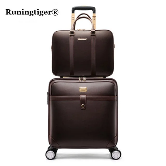 Monogrammed Leather Luggage Tags in Brown for a Personalized TouchRetro Rolling Luggage Set Spinner Women Trolley Case 24Inch Travel Suitcase Set Wheels 20Inch Pvc Monogrammed Leather Luggage Tags in Brown for a Personalized TouchRetro Rolling Luggage Set Spinner Women Trolley Case 24Inch Travel Suitcase Set Wheels 20Inch Pvc