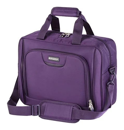 Travel Bag ID Card Holders in Clear Vinyl with LanyardsRicardo Beverly Hills California 2.0 Deluxe Tote, Purple, Under Seat Travel Bag ID Card Holders in Clear Vinyl with LanyardsRicardo Beverly Hills California 2.0 Deluxe Tote, Purple, Under Seat