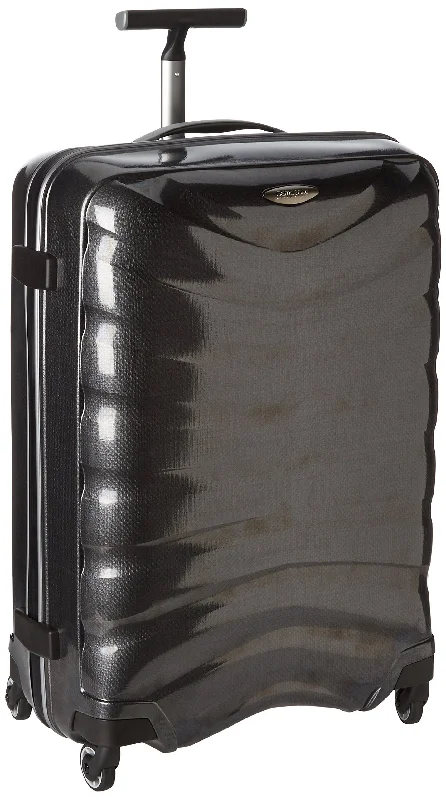 Travel - Size Toiletry Bottles with Leak - Proof Caps in ClearLabel Firelite 28" Spinner